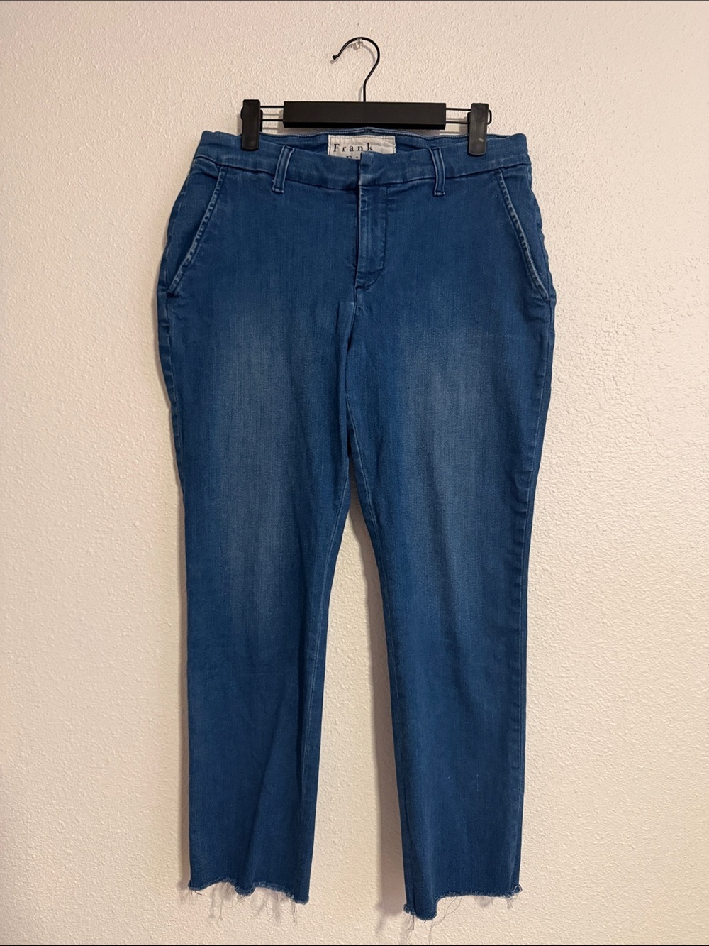 Frank & Eileen Wicklow Italian Denim Crop - Picture 2 of 7